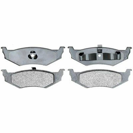 RM BRAKES Service Grade Semi-Metallic Brake Pad R53-SGD782M